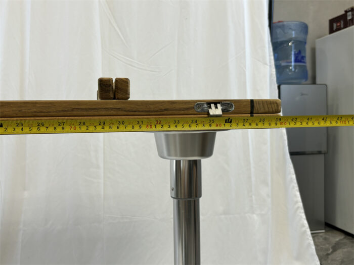 Folding Wings Teak Table Top 340/680*1000 mm,13.4/26.8*39.4 inch Rectangular Star Inlay Marine Yacht RV TW35100 - Image 24