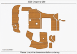 2006 - Chaparral - 280 cabin& CSP