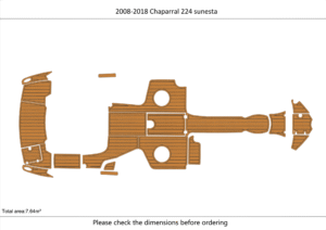 2008-2018 - Chaparral - 224 sunesta