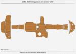 2015-2017 - Chaparral - 243 Vortex VRX