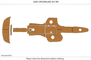 2006 - Crownline -  207 BR