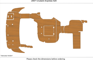 2006-2009  - Cruisers Yachts -  520 Express