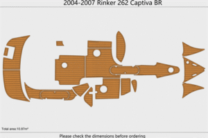2004-2007 - Rinker -  262 Captiva BR