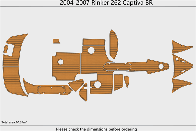 2004-2007 - Rinker - 262 Captiva BR