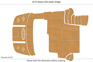 2010-2012  - Sea Ray - 520 sedan bridge