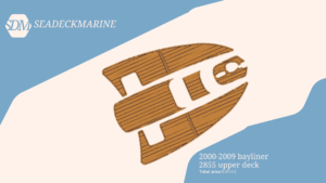 2000-2009 bayliner 2855 upper deck